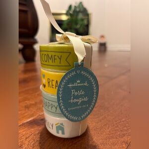 Hallmark Stacking Candle Holders